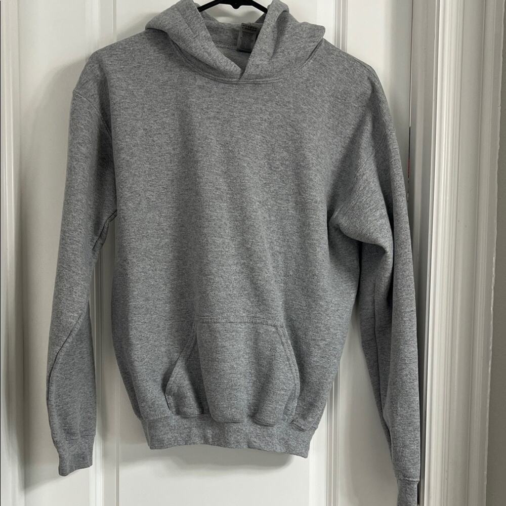 Gilden Heavy Blend Grey Hoodie Size XL Kids
